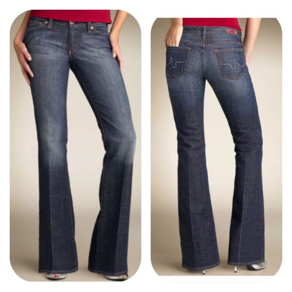 AG Adriano Goldschmied Stretch Flare Jeans Sz 30R